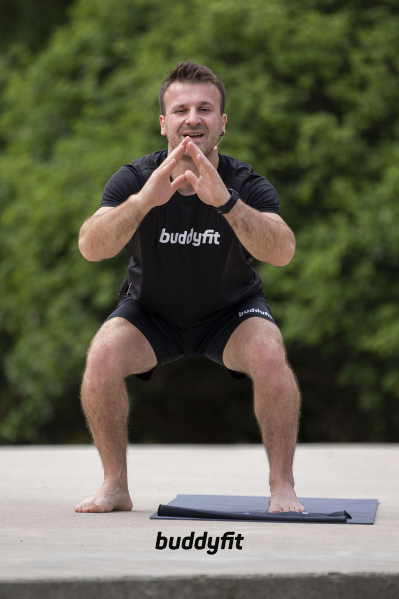 Personal trainer a Parco Sempione con Buddyfit, Sponsor Radio Deejay